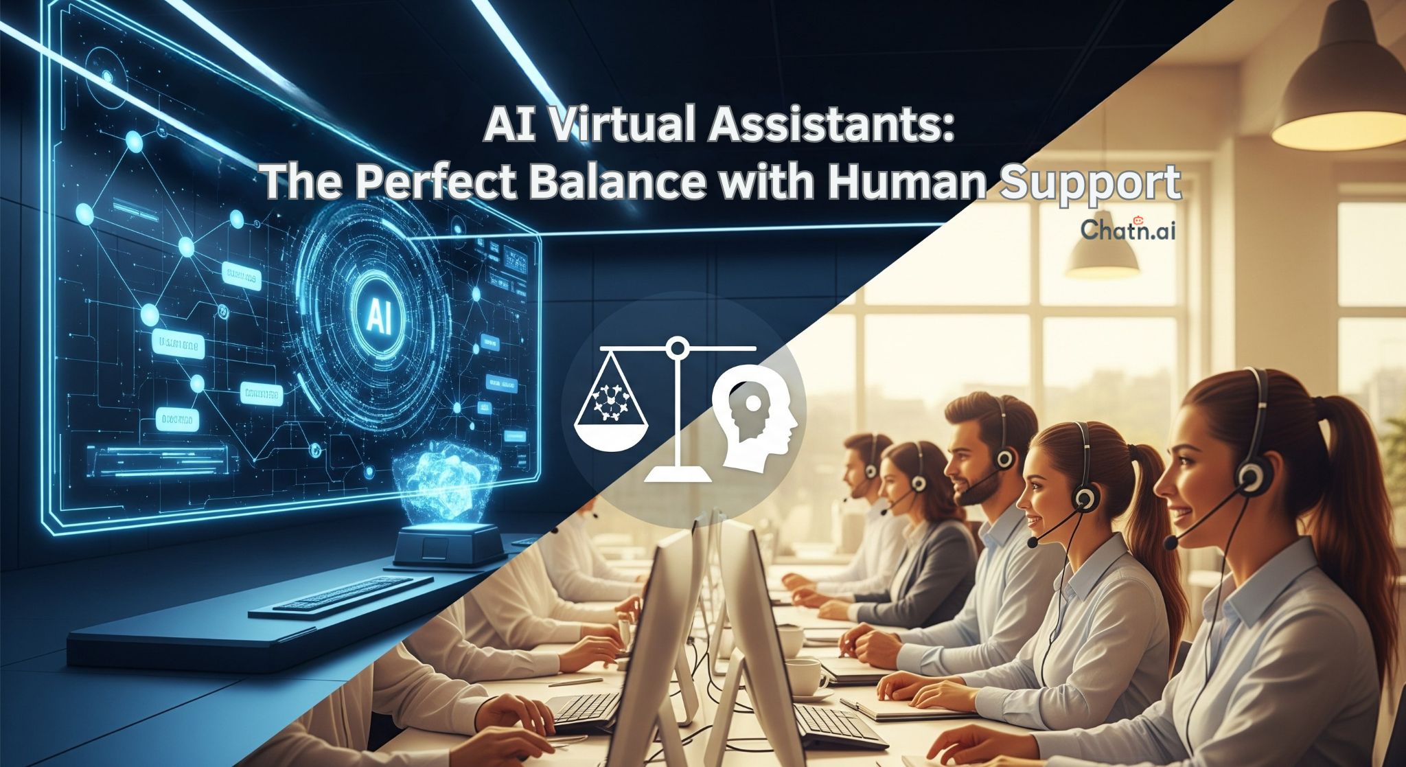 AI Virtual Assistants: The Perfect Balance with Human Support